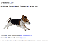 Tablet Screenshot of konopasek.net